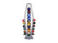 Oasiswj Nespresso Capsules Holder - 24 Capsules - Silver - CAFELAX
