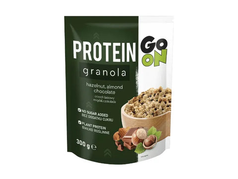Go On Hazelnut, Almond & Chocolate Protein Granola 300g - CAFELAX