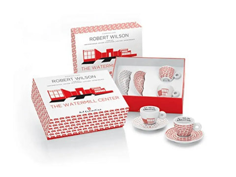 illy art collection Robert Wilson Capuccino Limited Edition - 2 Cups - CAFELAX