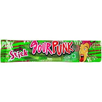 Sour Punk Candy Stick Apple Flavour 40g