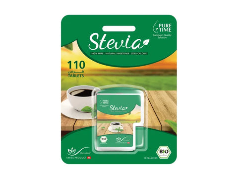 Pure Time Stevia Sweetener 110 Tablets - CAFELAX