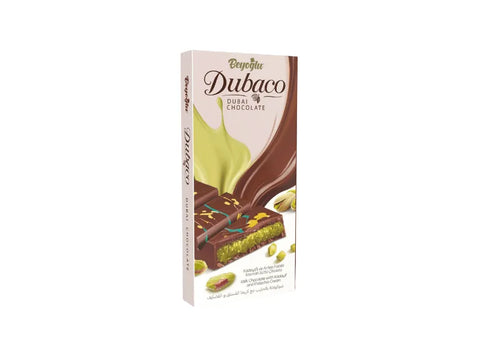 Beyoglu Dubaco Dubai Chocolate with Cream Pistachio 200g - CAFELAX