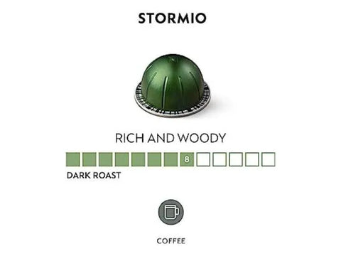 Nespresso Stormio Vertuo Capsules - 10 Capsules - CAFELAX