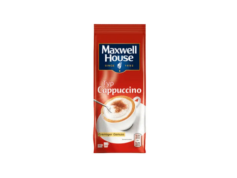 Maxwell House Typ Cappuccino Cremiger Genuss Instant Coffee 400g - CAFELAX