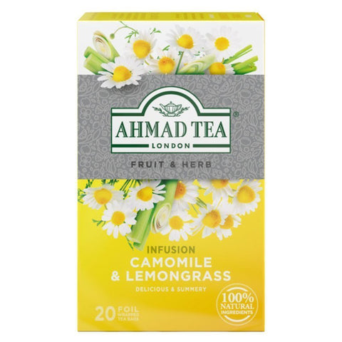 Ahmad Tea Camomile & Lemongrass 20 Bags