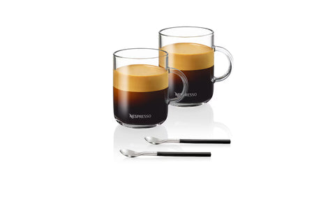 Nespresso Vertuo Mug Set Small x 2 (Cup & Spoon) - 390 ml