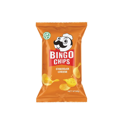 Bingo Cheffar Cheese Flavor Chips 40g