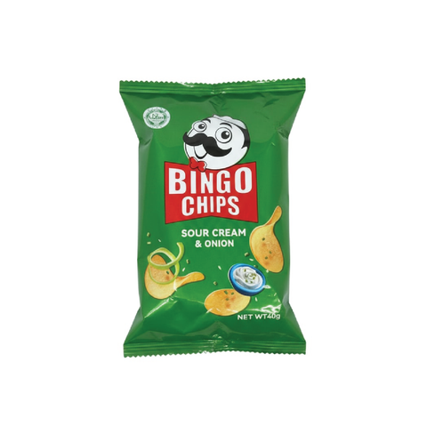 Bingo Sour Cream & Onion Flavor Chips 40g