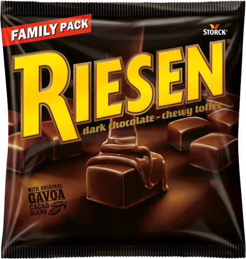 Storck Riesen Dark chocolate Chewy Toffee 400g