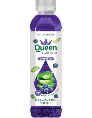 Queen Aloe Vera Blueberry Drink 500ml