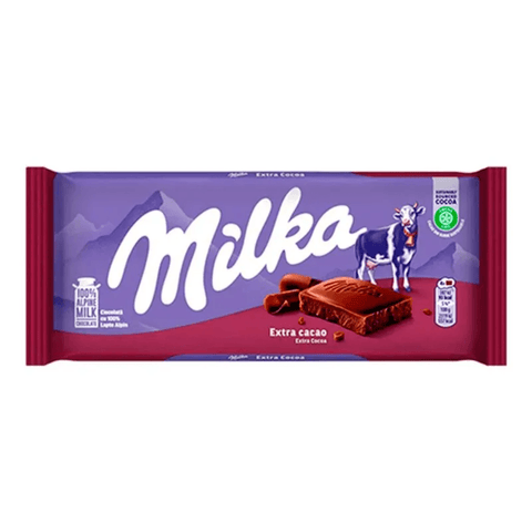 Milka Extra Cacao Chocolate 90g