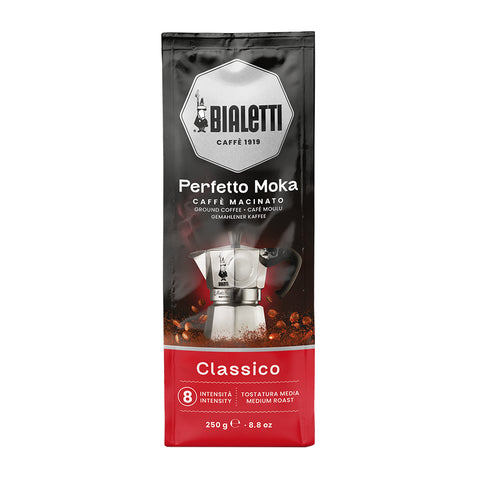 Bialetti Perfetto Moka Classico Ground Coffee 250g