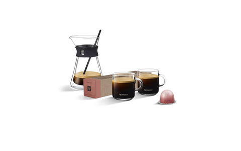 Nespresso Carafe Pour-Over Style Intense Vertuo Capsules - 10 Capsules