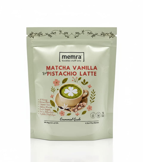 Memra Matcha Vanilla Pistachio Latte 80g