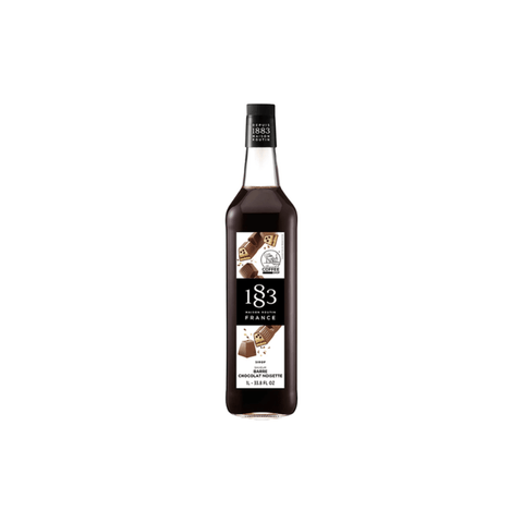 1883 Chocolate Hazelnut Syrup 1L - CAFELAX