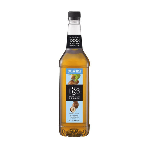 1883 Free Sugar Hazelnut Syrup 1L