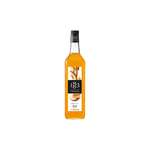 1883 Peach Syrup 1L - CAFELAX