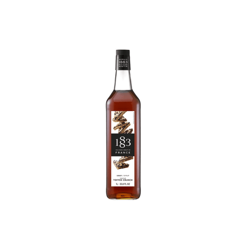 1883 Toffee Crunch Syrup 1L - CAFELAX
