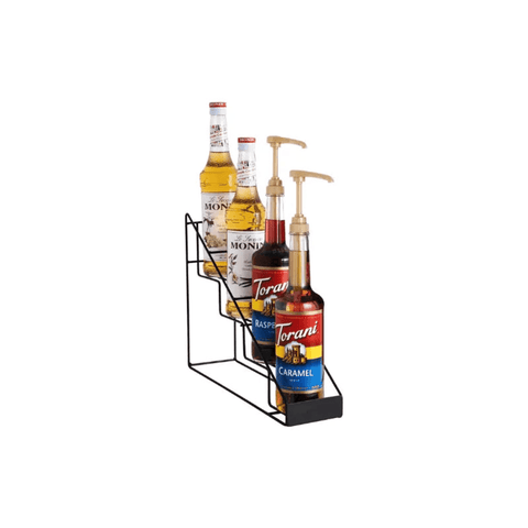 4 Syrup Bottle Display Rack - CAFELAX