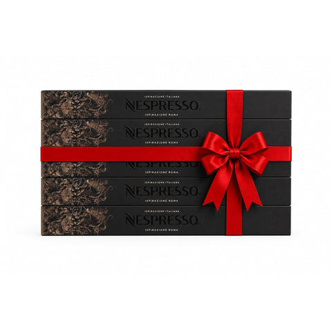 5 * Nespresso Roma Coffee Capsules - 10 Capsules - 50 Capsules
