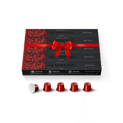 -50 Capsules- 5 * Nespresso Napoli Coffee Capsules - 5*10 Capsules