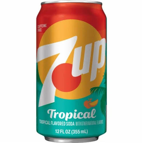7Up Tropical Drink 355ml