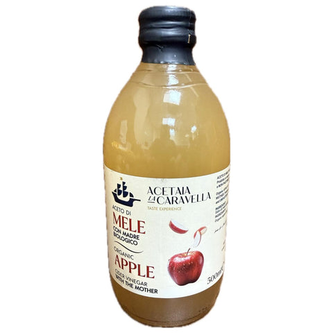 Acetaia La Caravella Organic Apple Cider Vinegar With Mothers 500ml