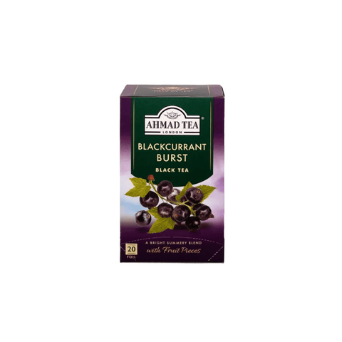 Ahmad Tea Blackcurrant Burst tea 20 Bags - CAFELAX