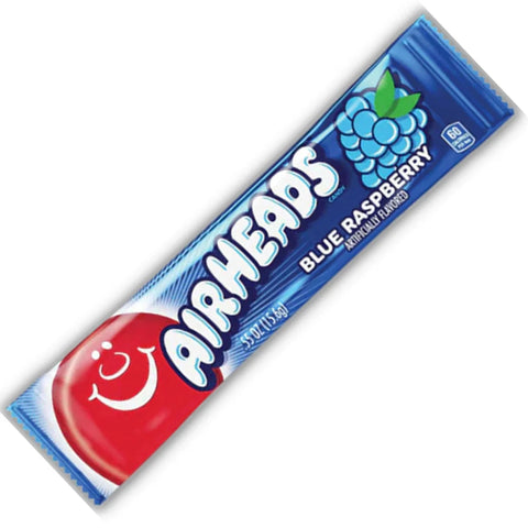 Air Heads Blue Raspberry Candies 15.6g