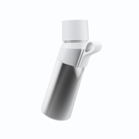 Air Up Twist Pro Tumbler 480ml - Silver