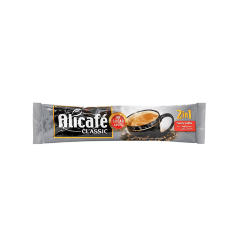 Alicafe Classic 2 in 1 Sugar Free Instant Coffee - 12 sachets - CAFELAX