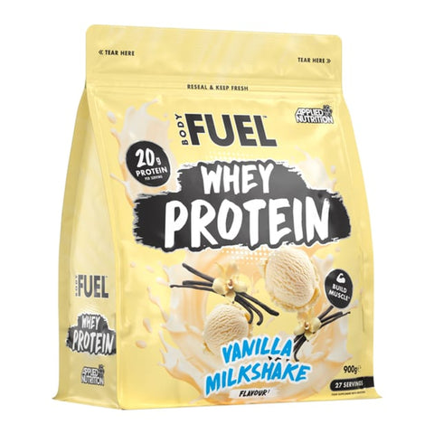 Applied Nutrition BodyFuel Whey Protein Vanilla Milkshake - 900g - 27 Serv - 20g Protein