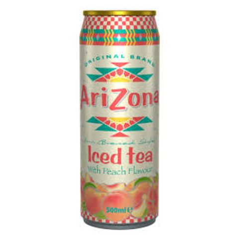 Arizona Iced Tea With Peach Flavour 500ml
