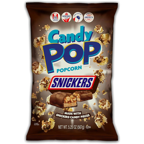BB" 11-3-2026 "Popcorn Snickers Candy Pieces 149g