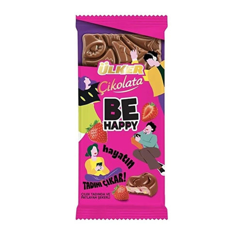 BB:" 21-3-2026 "Ülker Be Happy Chocolate With Strawberry 88g