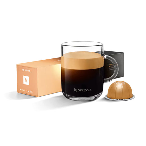 BB:" 31-8-2026 "Nespresso Melozio Go Vertuo Capsules - 10 Capsules