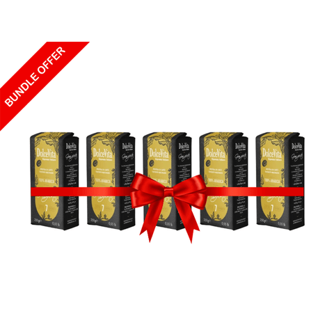 DolceVita Gran Gusto Ground Coffee 5*250g - 1250g - CAFELAX