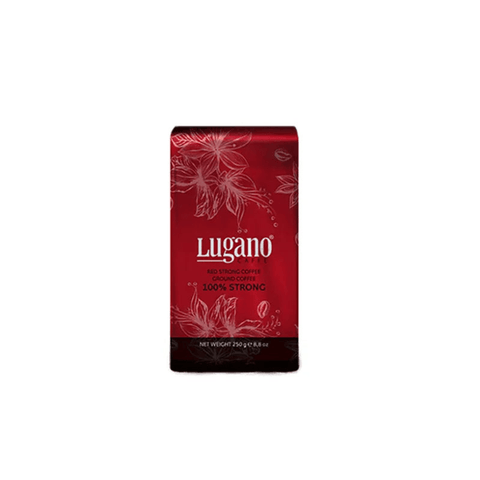 “BB: 6-11-2025” Lugano Strong Ground Coffee 250g - CAFELAX