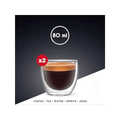 BILAETTI Double Wall Glasses Portofino 80 ml - CAFELAX