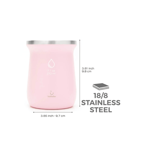 Balibetov Stainless Steel Mate Set - Pink - CAFELAX