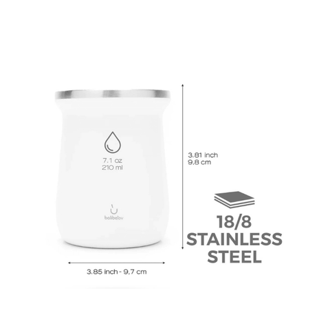 Balibetov Stainless Steel Mate Set - White - CAFELAX