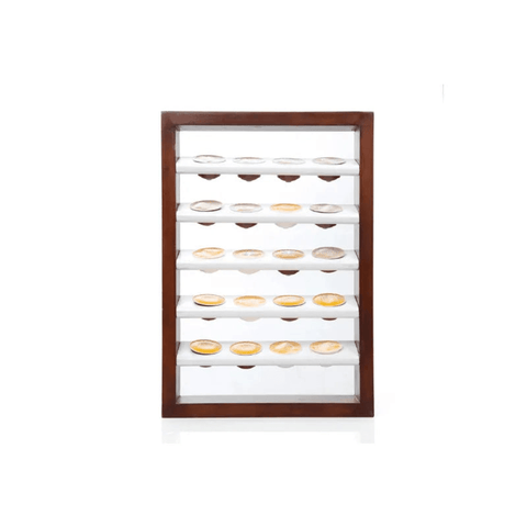 BeanWrap Handmade Wooden Dolce Gusto Compatible Capsules Stand - 24 Capsules - CAFELAX