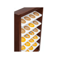 BeanWrap Handmade Wooden Dolce Gusto Compatible Capsules Stand - 24 Capsules - CAFELAX