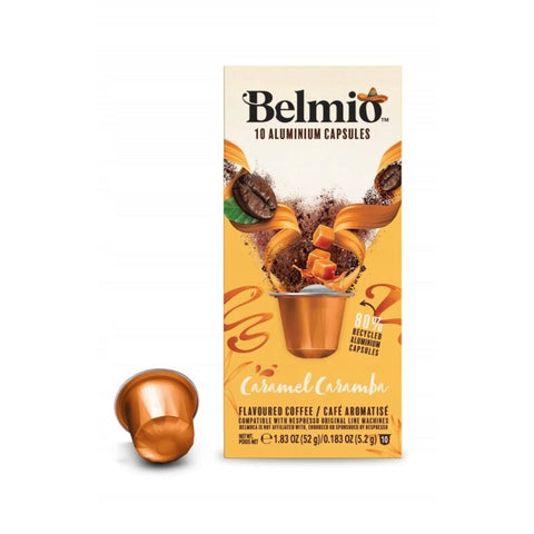Belmio Caramel Carmba Coffee Capsules - 10 Capsules