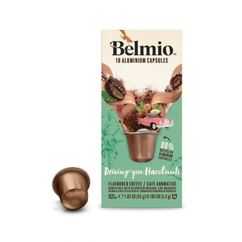 Belmio Hazelnut Coffee Capsules - 10 Capsules