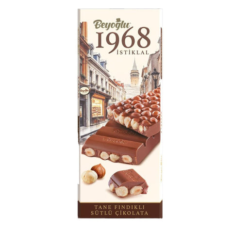 Beyoglu 1968 Whole Hazelnut Chocolate 175g