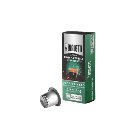 Bialetti Decaffeinato Coffee Capsules - 10 Cpasules - CAFELAX