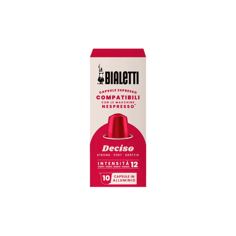 Bialetti Deciso Coffee Capsules - 10 Cpasules - CAFELAX