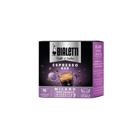 Bialetti Espresso Bar Milano Coffee Capsules 16 Capsules - For Bialetti Machines Only - CAFELAX