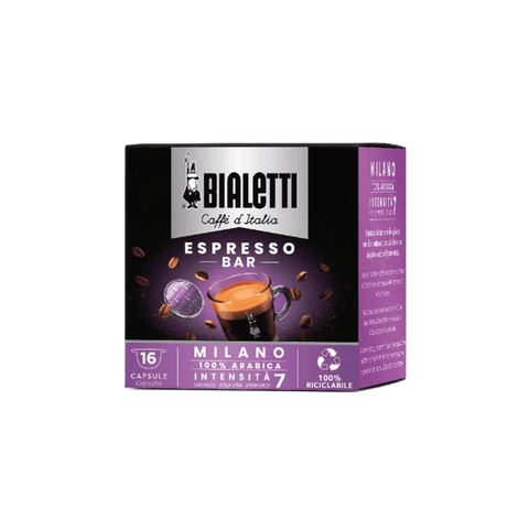 Bialetti Espresso Bar Milano Coffee Capsules 72 Capsules - For Bialetti Machines Only - CAFELAX